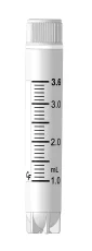 3,6 ml kryogenní zkumavky s vnitřním uzávěrem 3,6 ml kryogenní zkumavky s vnitřním uzávěrem, stojící