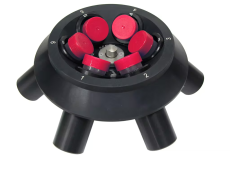 Angle fixed rotor 45º for 6 tubes of 50 ml 4.200 RPM / 2.603 xg