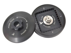 Angle rotor of 45º for 4 strips of 8 microtubes 0,2 ml with tight lid 18.100 RPM / 20.145 xg