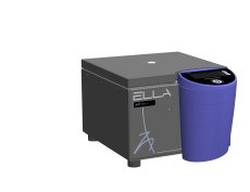 AFI Centrifuge ELLA package (230V/ 50-60 Hz)  with swing out rotor for 50 mL conical