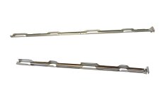 Aluminum cane for 2 goblets Ø 13 mm, length 290 mm