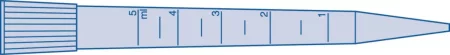 5,000 µl Eppendorf-Style Graduated Macro Tip