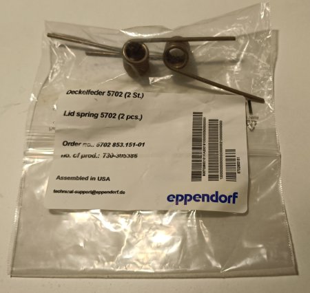 Pružiny pro centrifugu CFG 5702/5702R, pravá, levá Pružiny pro centrifugu CFG 5702/5702R, pravá, levá